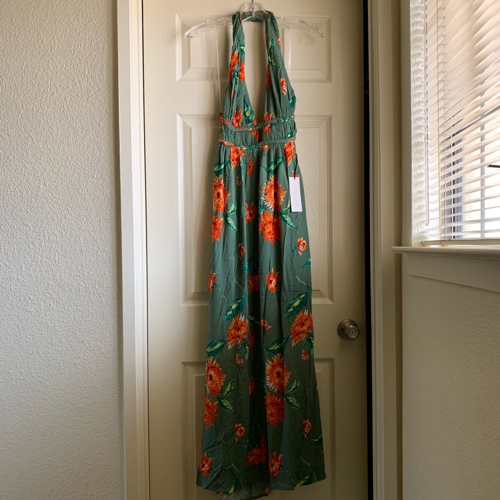 ILLA ILLA Tropical Halter Maxi Dress - Picture 4 of 5